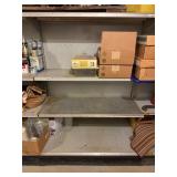 Graduated Store Metal shelving- 6 sections