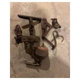 Vintage Corn Shucker, Hand Grinder, etc