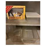 Jerky Gun & containers