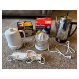 Betty Crocker juicer, percolator, etc.