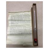 Vintage Salinometer- salinity measure