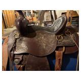 Western Royal King Trail Saddle w/ pack bag etc