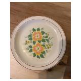 Daekor Designs Copenhagen Yellow Coral plates