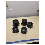 Magnifying lenses, 4 in & 3 in
