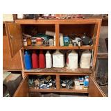 Cabinet contents