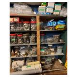 nuts, screws, couplers, pole barn spikes etc.