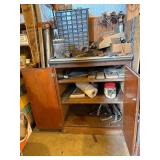 Cabinet, hardware, etc.