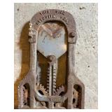 Vintage Horn trimmers and pipe wrench