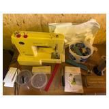 Kenmore, zigzag, sewing machine, cover, etc.