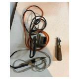Soldering irons, 2 electric, 1  for torch