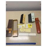 Vintage Pickett all metal slide rule & instruct