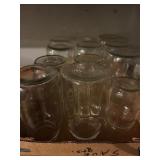 9 dozen QT & PT canning jars