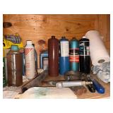 Cabinet contents