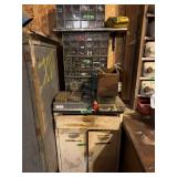 Hardware organizer, Metal cabinets & contents