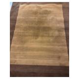 Brown Frame with tan Floor rug