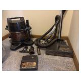 Vintage rainbow, sweeper, and attachments