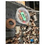Galvanized & black iron pipe fittings & pipes
