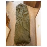 Vintage feather filled mountain sleeping bag
