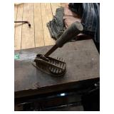 Vintage camel tire tube press