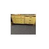 MCM Blonde 6 drawer dresser