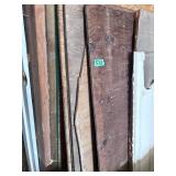 5- 4 x 8 sheets plywood, 2 sheets insulation board