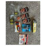 Assorted Batteries & tester
