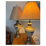 Pair of matching lamps