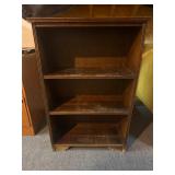 Vintage wooden bookcase