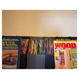 Woodworking books and magazines