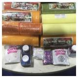 CRAFT DECORATIVE MESH, 15 ROLLS, +GLITTER