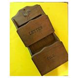 MID-CENTURY WOOD BILL LETTER HOLDER TILSO JAPAN