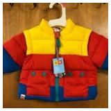 NEWBORN LEGO PUFFY COAT / VEST, NEW,