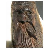 UNUSUAL HANDCARVED ERNIE ROCHE WOOD WALL HANGING