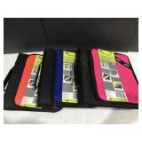 3 TECH GEAR TABLET BINDERS