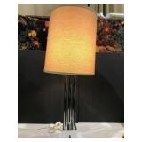 VINTAGE INDUSTRIAL MID-CENTURY 5-COLUMN TABLE LAMP