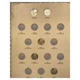 18 ROOSEVELT SILVER DIMES 1946-64 WHITMAN  FOLDER