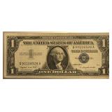 1957A  SILVER CERTIFICATE Q90106526A