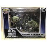FUNKO POP STAR WARS DAGOBAH YODA & HUT BLUE BOX 11