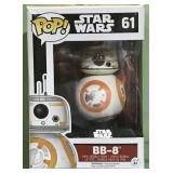 FUNKO POP BOBBLEHEAD  BB-8   BLACK BOX  61