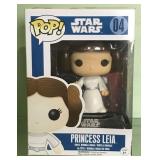 FUNKO POP BOBBLEHEAD PRINCESS LEIA  BLUE BOX  04