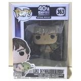 FUNKO POP STAR WARS LUKE SKYWALKER & YODA 363 40th