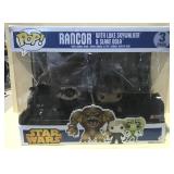 FUNKO 3 PACK RANCOR, LUKE SKYWALKER, SLAVE OOLAH