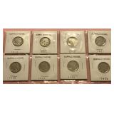 8 - BUFFALO NICKELS 1919 '20 '25 '27 '28 '29 '34