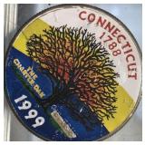 1999 KENNEDY HALF CONNECTICUTT STATEHOOD PICTURE