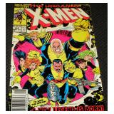 UNCANNY X-MEN #254 -1989  NEWSSTAND