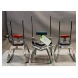 (3) Commercial Vegetable Dicer/Chopper