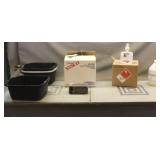 Grill Bricks, Hand Sanitizer, Foaming Soap & (4)