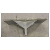 Skid Steer 2' Hitch Receiver Approx. 16'