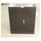 Black 2-Door Cabinet 36'x18'x42'