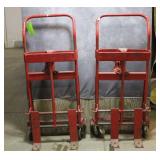 (2) Rol-A-Lift Hydraulic Moving Dollies